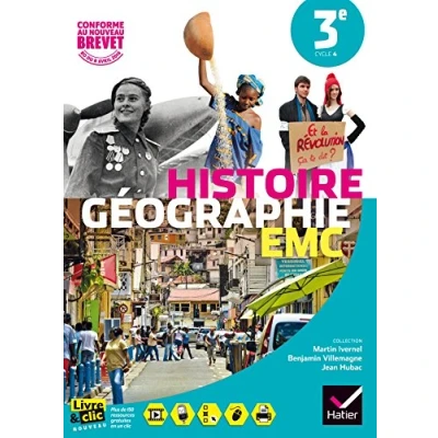 Abbildung von Histoire Géographie Enseignement Moral et Civique 3e éd. 2016 Manuel de l&#039;élève