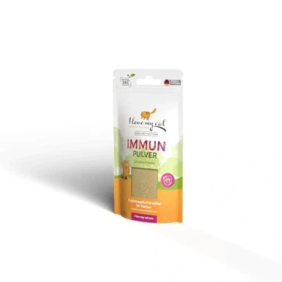 Abbildung von I love my cat Nahrungsergänzung für Katzen Immun Pulver 35 g