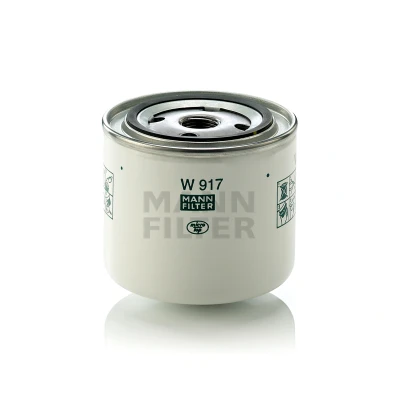 Abbildung von MANN FILTER W 917 Ölfilter 3/4 16 UNF mit einem Rücklaufsperrventil Anschraubfilter VOLVO: 850 Kombi, 960 II 940 I OPEL: Admiral B