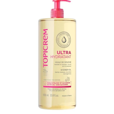 Abbildung von Topicrem Maske Ultra Hydratant Shower Öl 1000 ml