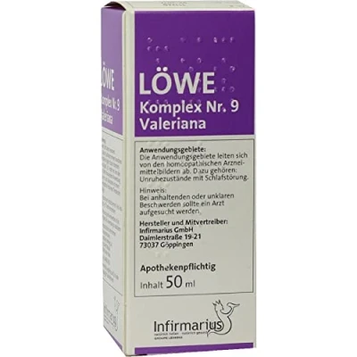 Abbildung von LÖWE Komplex Nr.9 Valeriana Tropfen 50 ml
