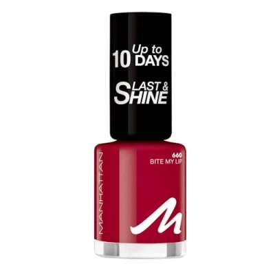 Abbildung von Manhattan Last und Shine Nagellack, Nr.660 Bite My Lip, 1er Pack (1 X 8 ml)