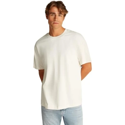 Abbildung von Calvin Klein Jeans LOGO TAPE TEE Tshirt print, Herren, Größe: XS, Tofu