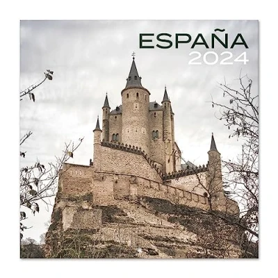 Abbildung von Grupo Erik Kalender 2024 Wandkalender Spanien Familienplaner 30 x cm 12 Monate + Letzten 4 2023 auf einer Seite