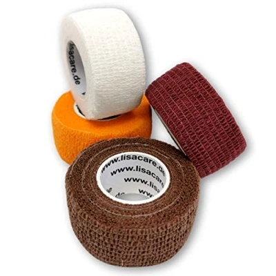 Abbildung von LisaCare Fingerpflaster 2,5cm x 4,5m 4er Set Farbmix4 4 St