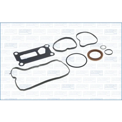 Abbildung von AJUSA 54163700 Dichtungssatz, Kurbelgehäuse MAZDA: 6 Sport Kombi, 3 Hatchback, CX 7, FORD: S Max Mk1, MONDEO 4 Turnier, Ranger Mk3