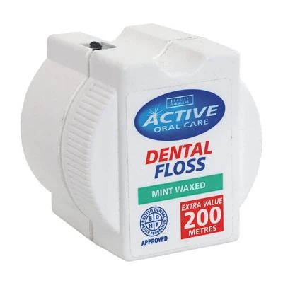 Abbildung von Beauty Formulas Active Oral Care Zahnseide, Minzgrün
