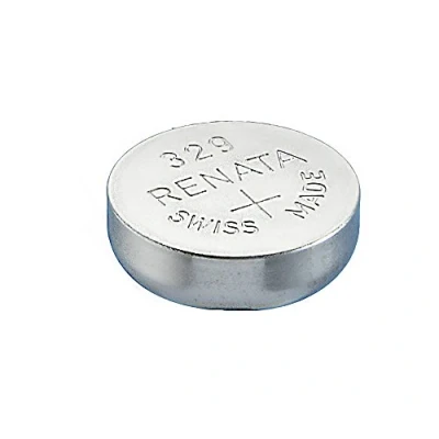 Abbildung von One (1) X Renata 329 SR721SW Knopfzelle Silberoxid Uhrenbatterie 1,55 V Blisterpackung verpackt