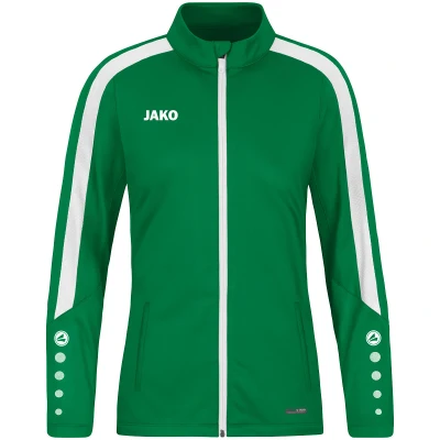 Abbildung von JAKO Power Polyesterjacke gruenweiss, 4XL Herren