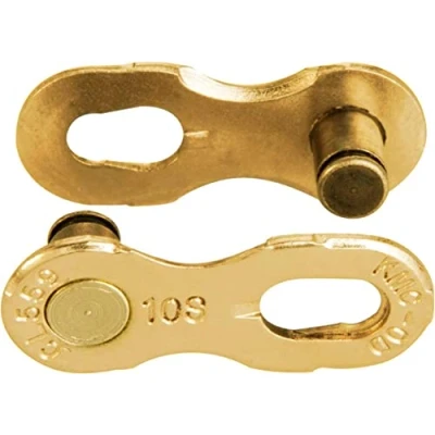 Abbildung von KMC Missing Link 10 fach 5,9mm Kettenglied gold