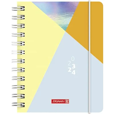 Abbildung von BRUNNEN Schülerkalender „Intoxicate“ 2023/2024 1 Seite = Tag A6 mehrfarbig