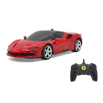 Abbildung von Jamara RC Auto Ferrari SF90 Stradale 1:24, rot 2,4 GHz