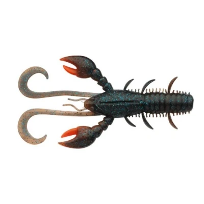 Abbildung von Berkley Hollow Craw 10cm Dark Cray UV (8 stuks) Gummifisch