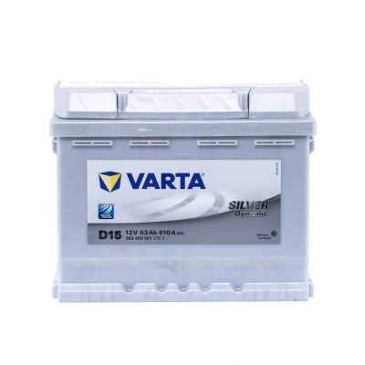 Abbildung von VARTA SILVER dynamic 5634000613162 Batterie 12V 63Ah 610A B13 VOLKSWAGEN: Golf 4 Schrägheck, Scirocco III, Passat B6 Variant, MERCEDES BENZ: SL Coupe