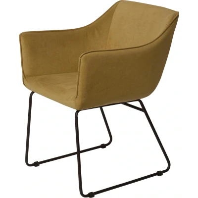 Abbildung von SIT Möbel SIT&amp;CHAIRS Tom Tailor Armlehnstuhl, 2er Set T Velvet Armchair, gepolstert, Gold Mustard