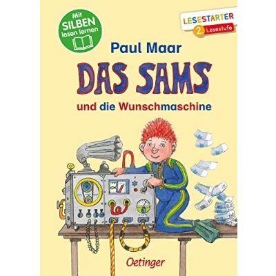 Abbildung von Das Sams und die Wunschmaschine: Mit Silben lesen lernen. Lesestarter 2. Lesestufe