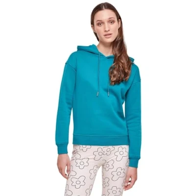Abbildung von Urban Classics Kapuzenpullover, Damen, Größe: XS, Watergreen