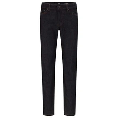 Abbildung von BOSS Herren Maine Bc c Straight Jeans ,Dark Blue 408,36W / 34L