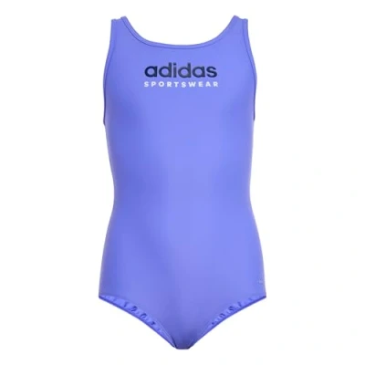 Abbildung von adidas Mädchen Sportswear U Back Swimsuit Badeanzug, Cobalt Blue/Dark Blue,