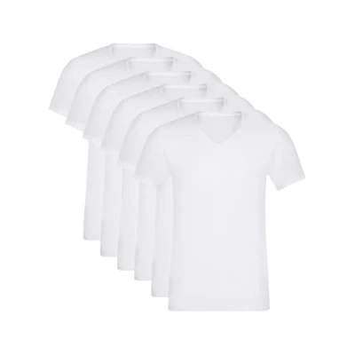 Abbildung von Dim Herren Lot de Ecodim Confort X6 T Shirt, weiß, M (6er Pack)