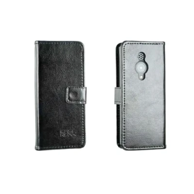 Abbildung von caseroxx Handy Hülle Tasche kompatibel mit Nokia 150 (2023) Bookstyle Case Wallet in schwarz