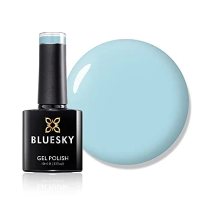 Abbildung von BLUESKY Gel Polish, Young Dream, DC118, 10ml, auflösbarer Nagellack, Blau, Pastel (Aushärtung unter UV /LED Lampe erforderlich) er Pack(x)