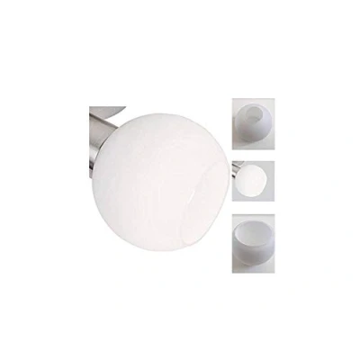 Abbildung von 4 Stück Lampenschirm E14 Stehlampe Glas Ersatzglas Lampe Lampenglas Ersatzschirm für Hängelampe Tischlampe Fluter, Leuchte (4er Loxy)