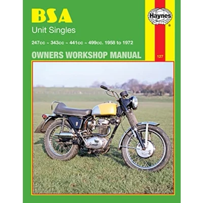 Abbildung von BSA Unit Singles Owners Workshop Manual, No. 127: &#039;58 &#039;72 (Haynes Manuals)
