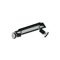 Abbildung von Eglo 94964 Spot Sarria in schwarz, chrom 2X5W L:30cm