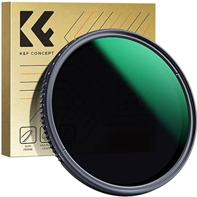 Abbildung von K&amp;F Concept Nano D Serie 49mm ND Filter ND8 2000 Variabler Graufilter (3 11 Blendenstufen)