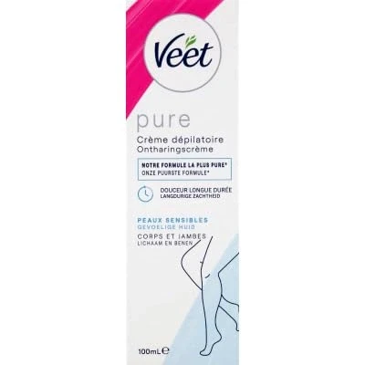 Abbildung von Veet Enthaarungscreme Körper und Beine Empfindlich Haut 100ml