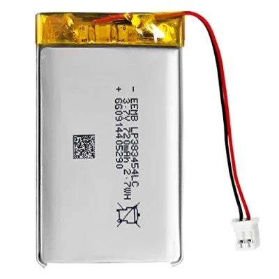 Abbildung von EEMB Lithium Polymer Akku 3,7 V 720mAh 383454LC Wiederaufladbarer Lipo mit JST Anschluss bestätigen Sie die Polarität des Geräts und Anschlusses vor dem Kauf