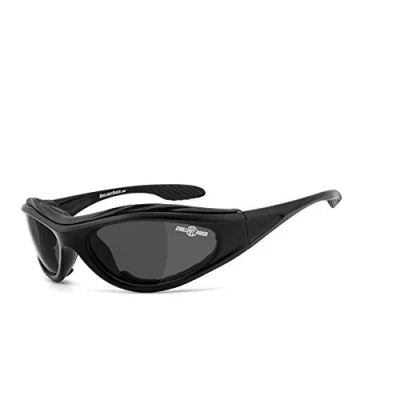 Abbildung von Sportbrille CR003 smoke Polster abnehmbar beschlagfrei