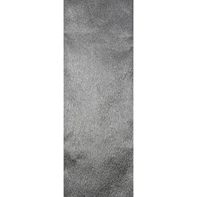 Abbildung von Clairefontaine 95276C Rolle Metallkrepppapier (250 x 50 cm, 72 g, ideal für Deko, mit Glanzeffekt) 1 silber