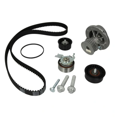 Abbildung von HEPU PK03241 Wasserpumpe + Zahnriemensatz 162 OPEL: Zafira B, Astra G CC, Meriva A