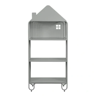 Abbildung von HOME DELUXE Kinderregal TODO M 134 x 61 28 cm, inkl. 2 Aufbewahrungsboxen, Rutschfest I Kindermöbel, mit Boxen