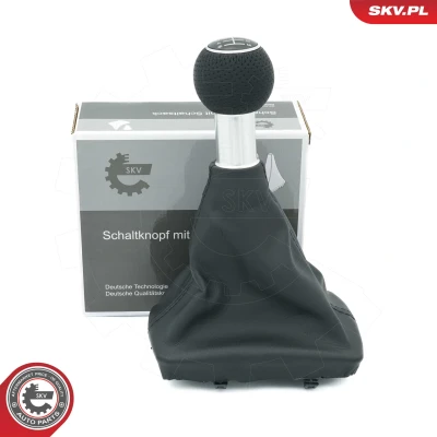 Abbildung von ESEN SKV 63SKV401 Schalthebelknauf 6 Gang Leder AUDI: A4 B6 Avant, Limousine, B7 Avant
