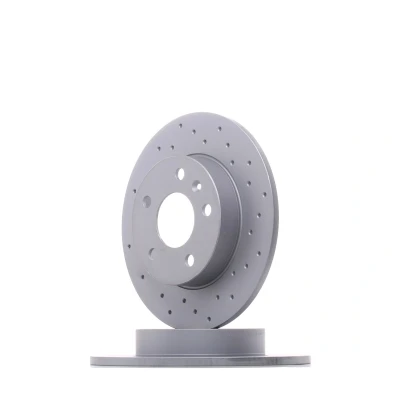 Abbildung von ZIMMERMANN SPORT COAT Z 430.1485.52 Bremsscheibe 264 10 6/5 5 110 voll, gelocht beschichtet OPEL: Meriva B, Zafira Astra G Cabrio
