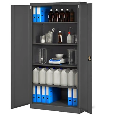 Abbildung von Jan Nowak Aktenschrank Stahlschrank anthrazit 195x90x40