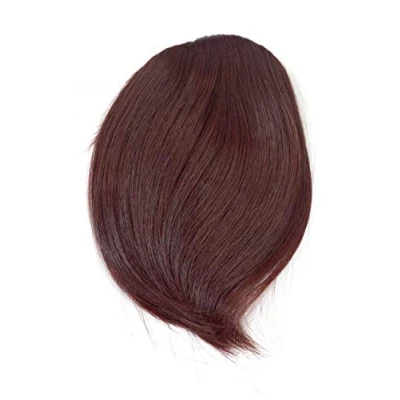 Abbildung von WIG ME UP YZF 1088HT 33 Clip In Pony, Farbton: Mahagoni Braun Farbcode: 33, 17 cm/ 7 inch, Haarteil, Haarverlängerung, Extension, fringe