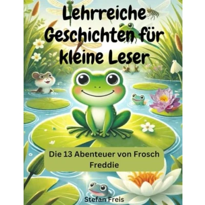 Abbildung von Lehrreiche Geschichten für kleine Leser: Die 13 Abenteuer von Frosch Freddie