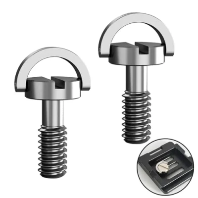 Abbildung von 2er Set 1/4&quot; Kamera Befestigungsschraube,1/4 Zoll Schraube aus Edelstahl,Stativ 1/4 zoll,Stativ Klares Gewinde,Schnellverschluss Schraube,für Stativ,Schnellverschluss Platte