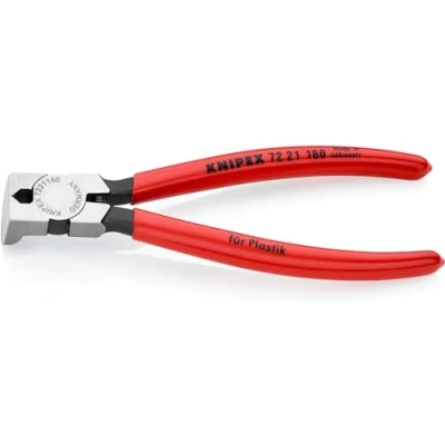 Abbildung von KNIPEX Seitenschneider für Kunststoff mit überzogen 160 mm 72 21
