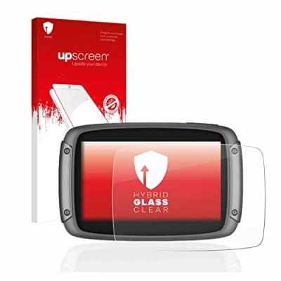 Abbildung von upscreen Schutzglas für TomTom Rider 500/550 Schutzfolie, Glas Folie [Klar, 9H Panzerschutz, Anti Fingerprint]