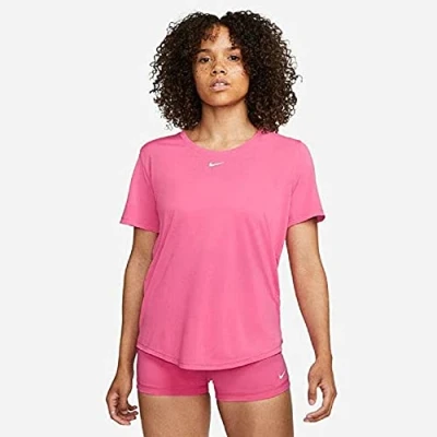 Abbildung von Nike Dri FIT One T Shirt Pinksicle/White S