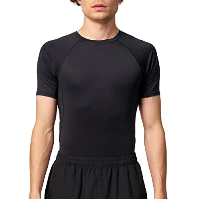Abbildung von Snocks Functional Unterhemd/shirt, Herren, Größe: Large, Schwarz