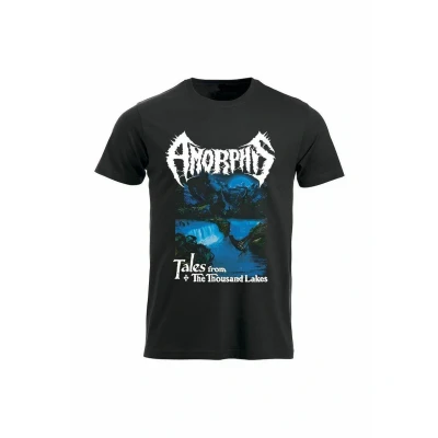 Abbildung von rockshirts Amorphis Tales FROM THE Thousand Lakes Tshirt print, Herren, Größe: XL, Black