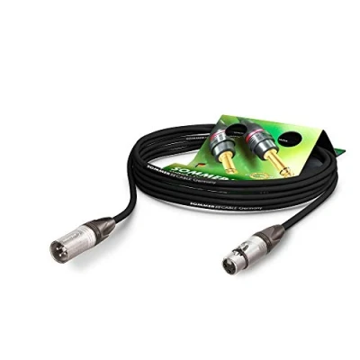 Abbildung von Sommer Cable AES/EBU DMX512 110 Ohms SC Binary 234 MKII XLR NC3MXX / NC3FXX Neutrik, schwarz (10m)