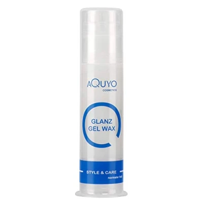 Abbildung von Style &amp; Care Glanz Gel Wax normaler Halt Stylingcreme für Haarstyling und glänzendes Haar (100ml) Haargel Creme Wachs Männer Frauen