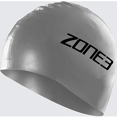 Abbildung von ZONE3 Unisex Sa18scap116/Os Badekappe, Silber, Einheitsgröße EU